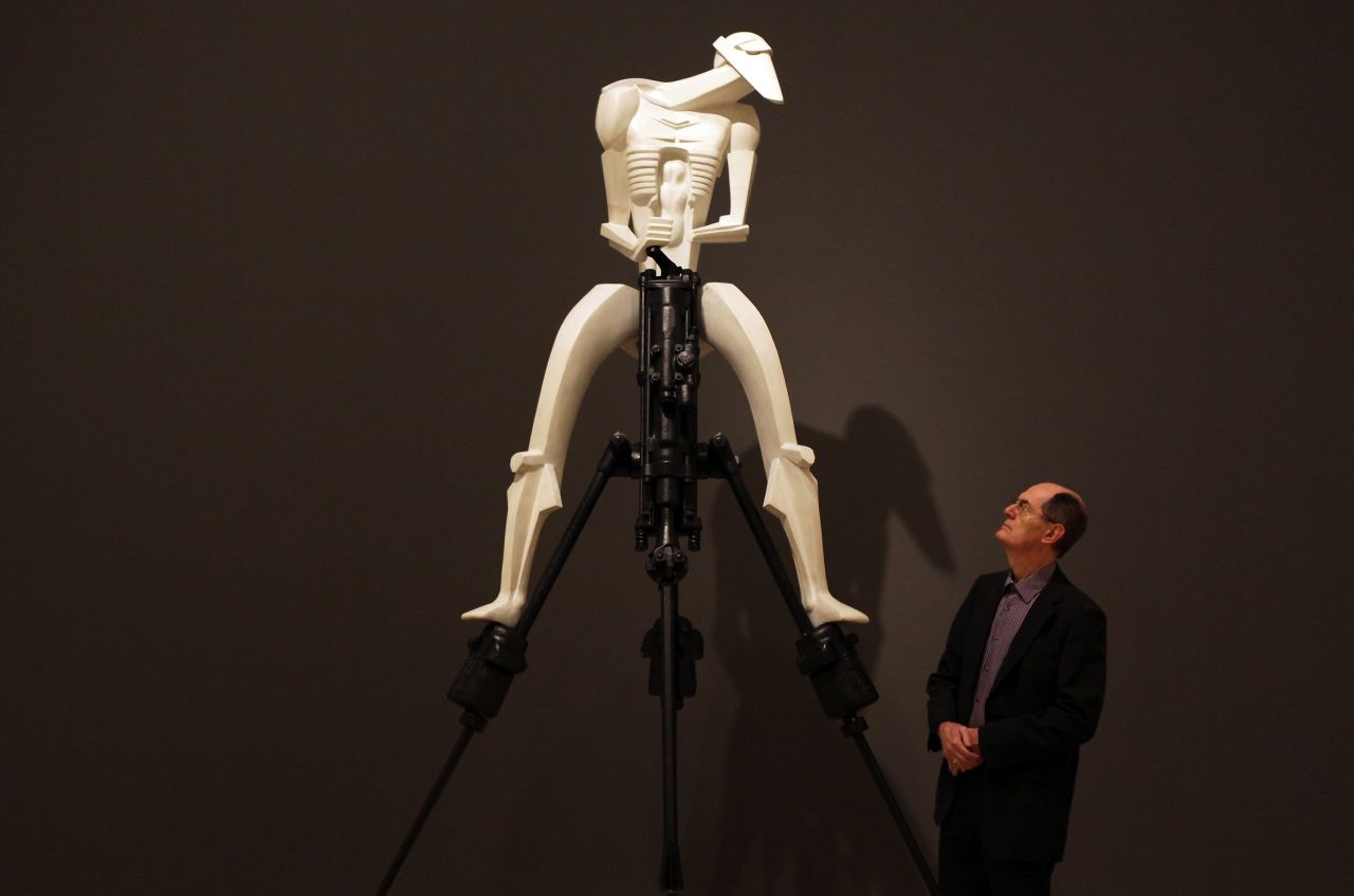 Jacob Epstein's 1913 sculpture "Rock Drill" glorified an inhuman mechanization and anticipated even the battle droids from the Star Wars franchise's prequel, "The Phantom Menace," at the century's end. 