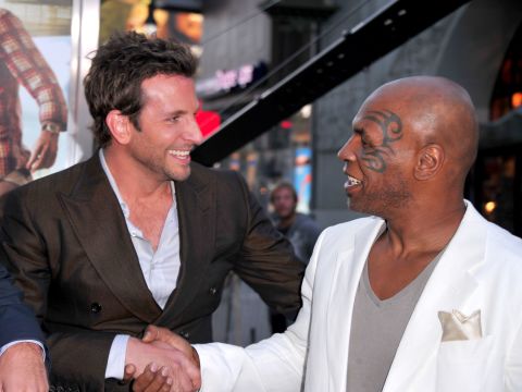Former undisputed heavyweight champion of the world Mike Tyson played himself in The Hangover alongside Bradley Cooper.
