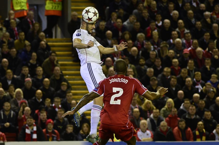Karim Benzema made it 2-0 with a fine looping header as Real took control.