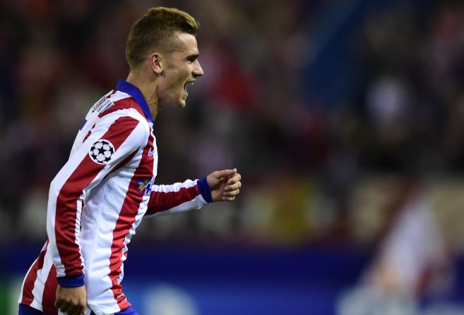 Antoine Griezmann was on target as Spanish champion Atletico Madrid defeated Malmo 5-0 at Vicente Calderon.