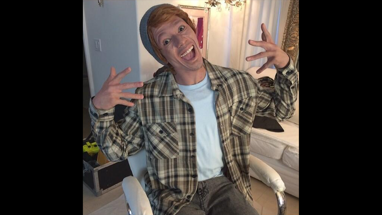 No whiteface, either! Actor and TV host Nick Cannon dressed up as a character he called "Connor Smallnut" for a series of videos. Tweeters objected that the caricature was "racist" and "hypocritical." 