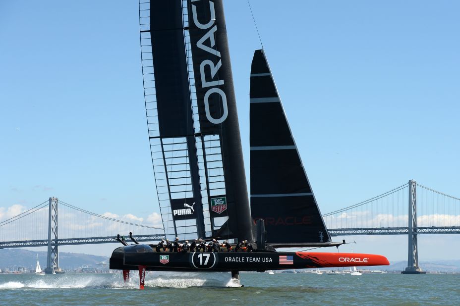 Ben Ainslie was also part of Team Oracle's America's Cup victory in 2013. Now the Briton is in charge of his own team.