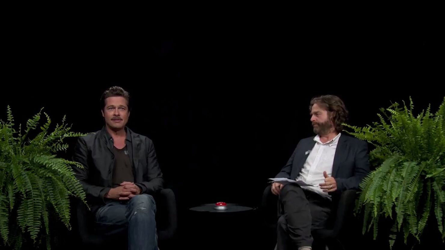 Brad Pitt got the usual awkward treatment on Zach Galifianakis' "Between Two Ferns."