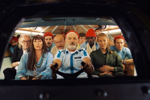 In "The Life Aquatic with Steve Zissou" (2004), another Wes Anderson film, Murray plays a Jacques Cousteau-type undersea adventurer.