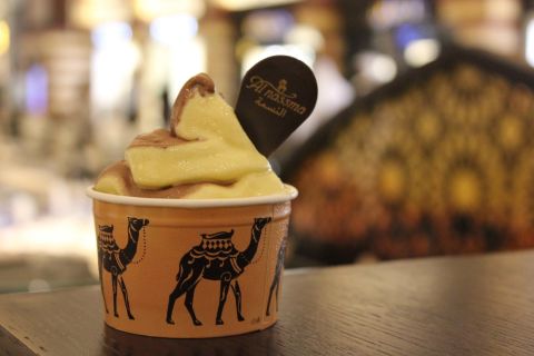 Al Nassma has also experimented with making camel milk ice cream, which is served at Dubai cafe Al Majlis. Camel milk products take a lot of trial and error, as camel milk has half the fat of cow's milk.