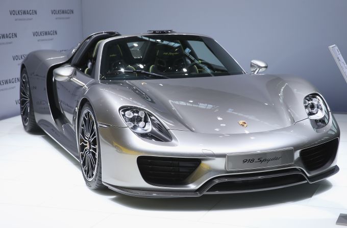 Porsche has unveiled its high-end take on green vehicle production with its Spyder 918, a limited edition hybrid which costs over $1 million. 