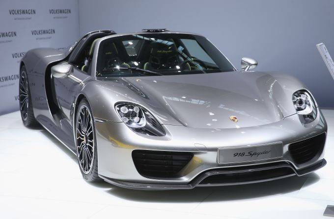 Porsche has unveiled its high-end take on green vehicle production with its Spyder 918, a limited edition hybrid which costs over $1 million.
