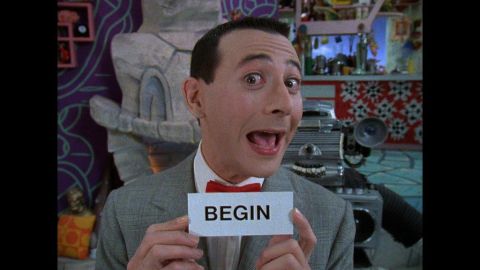 "Pee-wee's Playhouse" ran from 1986 to 1990, winning 22 Emmys in its 45-episode run. Every day, Pee-wee (Paul Reubens) would give the day's secret word. So for the rest of the day, kids, whenever anyone says the word "begin," scream real loud, OK?