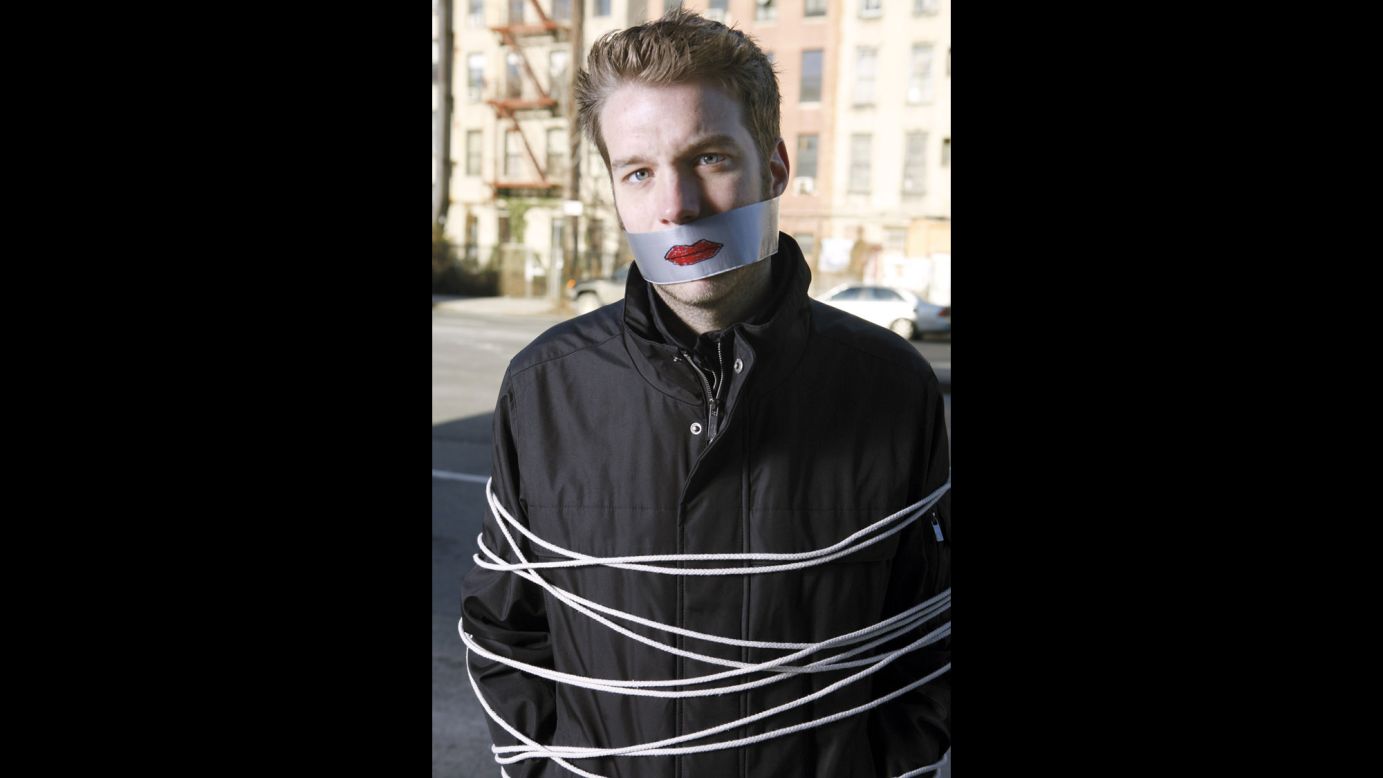 <strong>Anthony Jeselnik: </strong>"This is a photograph of everything I hate about having my picture taken."