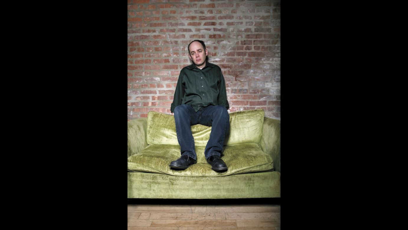 <strong>Todd Barry:</strong> "I still own that green shirt. Probably the pants, too. Not sure why I was pushing the "sad clown" thing so hard."