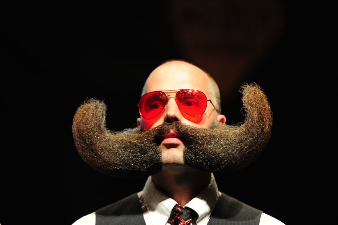 The World Beard and Moustache Championships were held this weekend in Portland, Oregon. Click through the gallery for bold looks from "bearders."