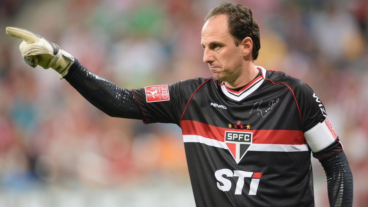 Rogerio Ceni is also the highest-scoring goalkeeper in history with 123 goals.
