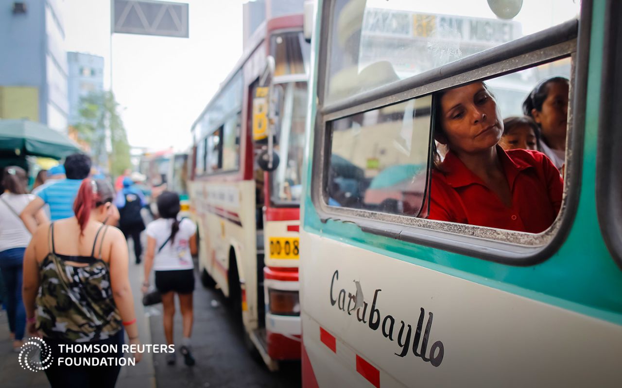 Similar to Bogota and Mexico City, women polled in Lima, Peru, reportedly experience regular threats on public transport such as groping and sexual assault, and say not enough is being done to ensure their safety.