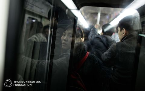 Beijing has the world's third-safest transportation system for women, according to the Thomson Reuters Foundation survey.