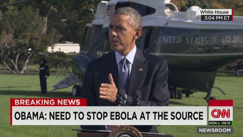 Obama To Officials Don T React On Fears Of Ebola CNN Politics   141028152322 Nr Bts President Obama Ebola Response 00001826 