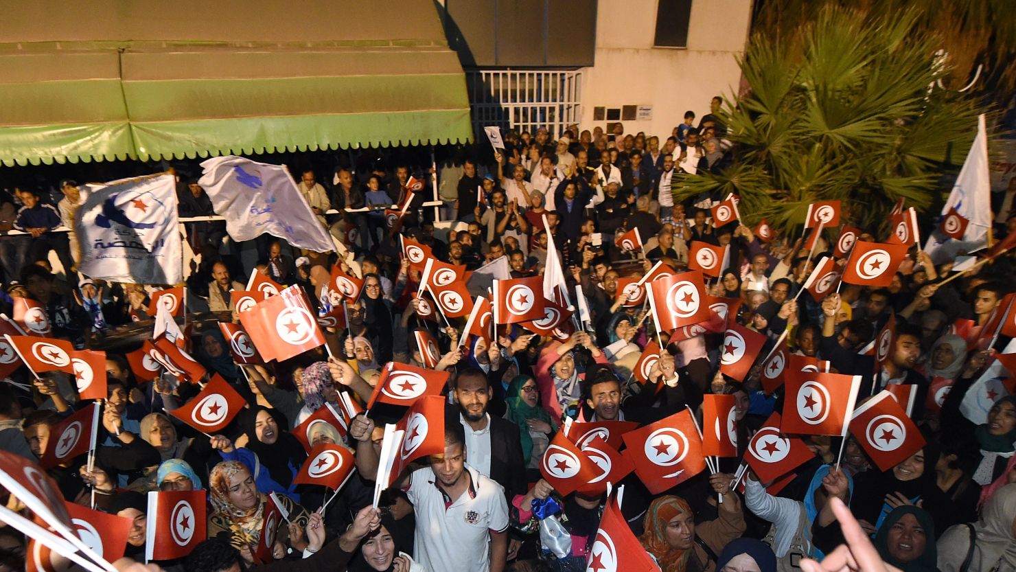 Tunisia's election process began in October with a vote for parliament. 