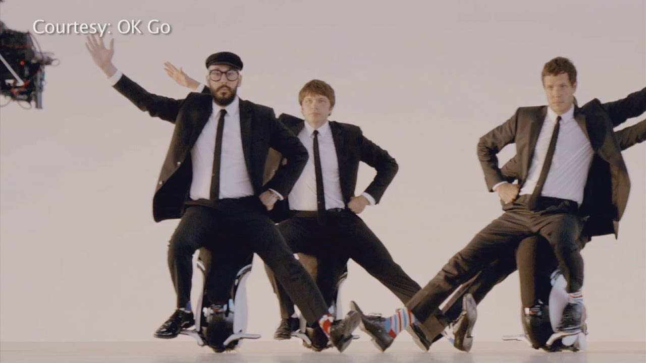 OKGo's new video, "I Won't Let You Down," is shot using drone technology.
