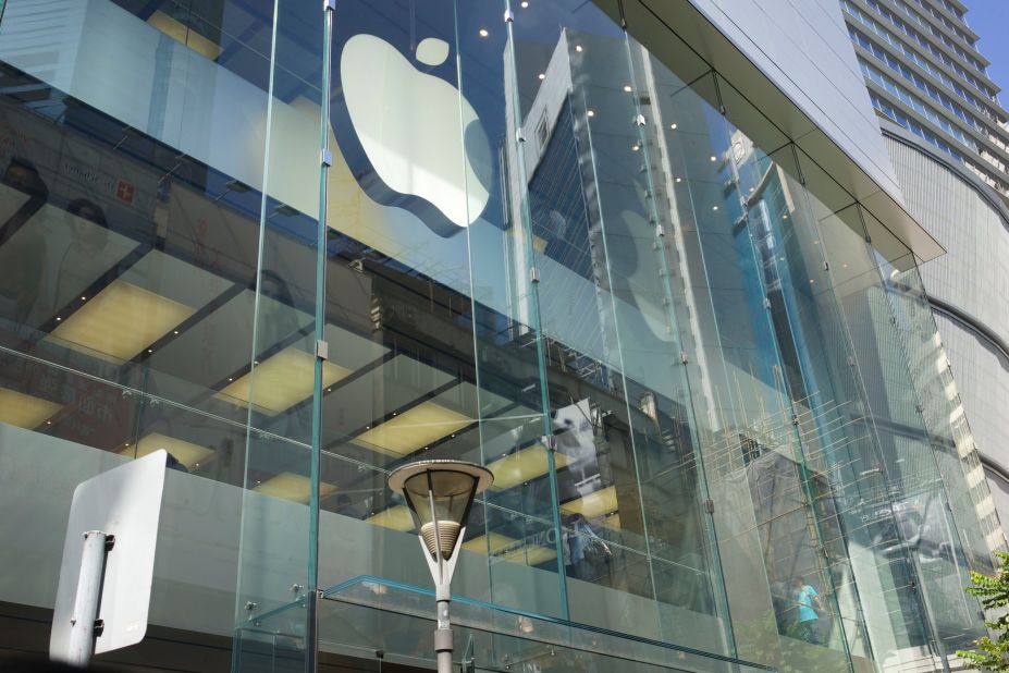 Apple has three retail locations in Hong Kong, including in the busy shopping district of Causeway Bay. 
