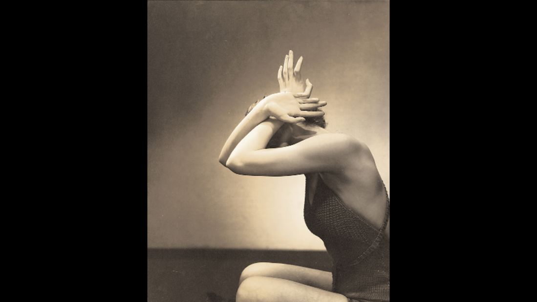 Steichen was also a respected painter, evident in pictures like this one, in which an unknown model poses for a hand and nail care feature in Vogue, June 1, 1934.