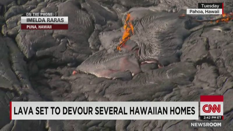 Lava Set To Devour Several Hawaiian Homes | CNN