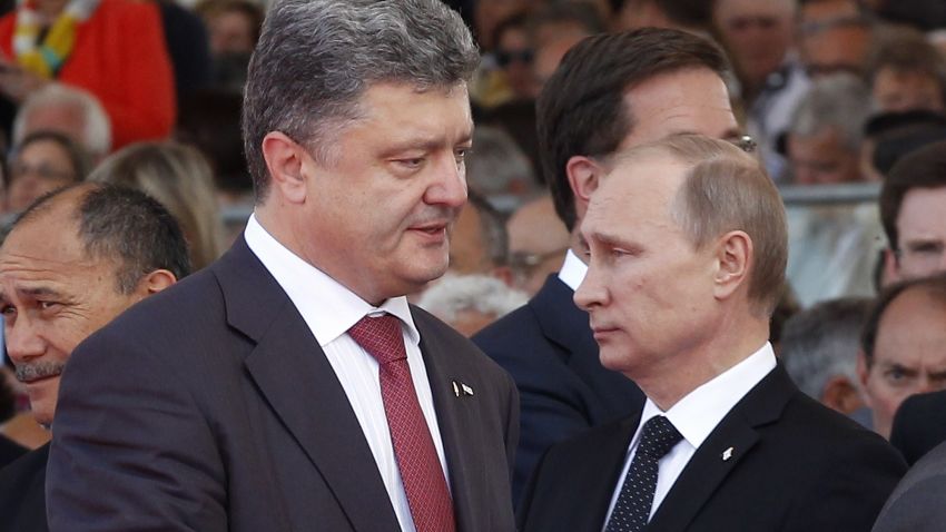 putin poroshenko