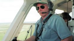 Actor Harrison Ford Flies His Helicopter July 10, 2001 Near Jackson, Wy. Ford Located And Rescued Missing 13-Year-Old Boy Scout Cody Clawson. (Photo By Getty Images)