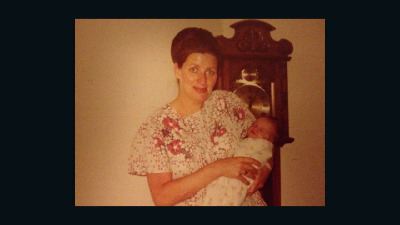 Faith Lillian Flannigan Faust is seen here in 1976 with her baby daughter Loren Stanford. Stanford penned an essay on CNN iReport about her mother's illness and subsequent suicide.