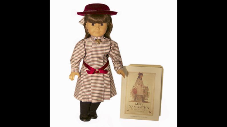 American Girl dolls were introduced in 1986 to tell the story of a social and cultural period in America's past. Each of the 18-inch dolls is paired with a series of books that tells the story of her life in different time periods, from colonial America to World War II. The Pleasant Company also makes My American Girl Dolls, which can be designed to look like their owners.<br />
