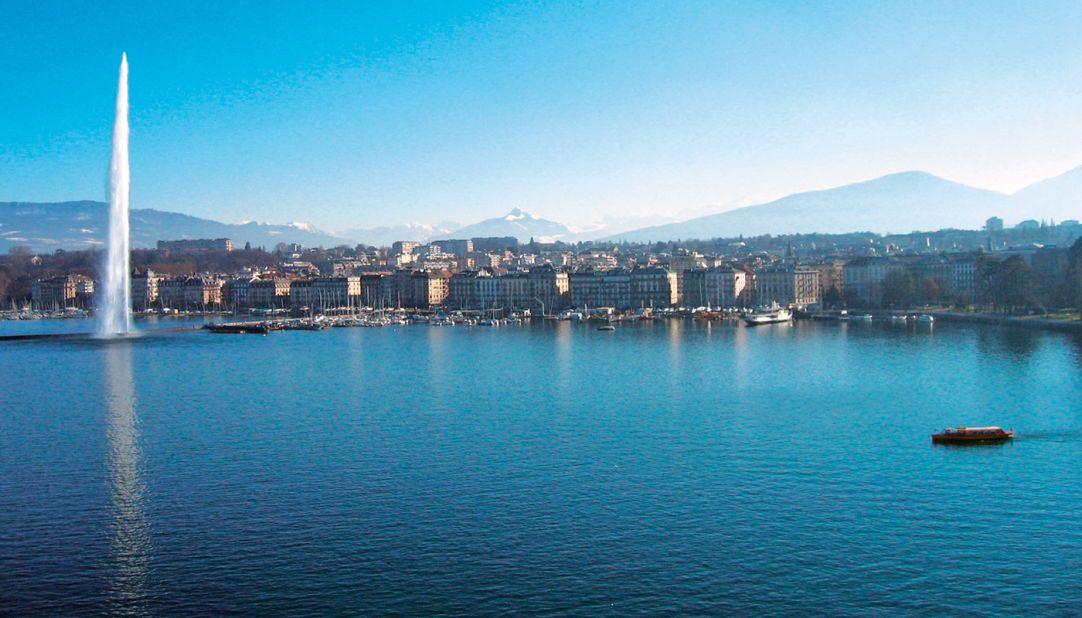 The Jet D'Eau in Geneva, Switzerland, began as a relief valve in a water pipe in the middle of Lake Geneva. The unintended attraction grew so popular it was moved closer to shore. 