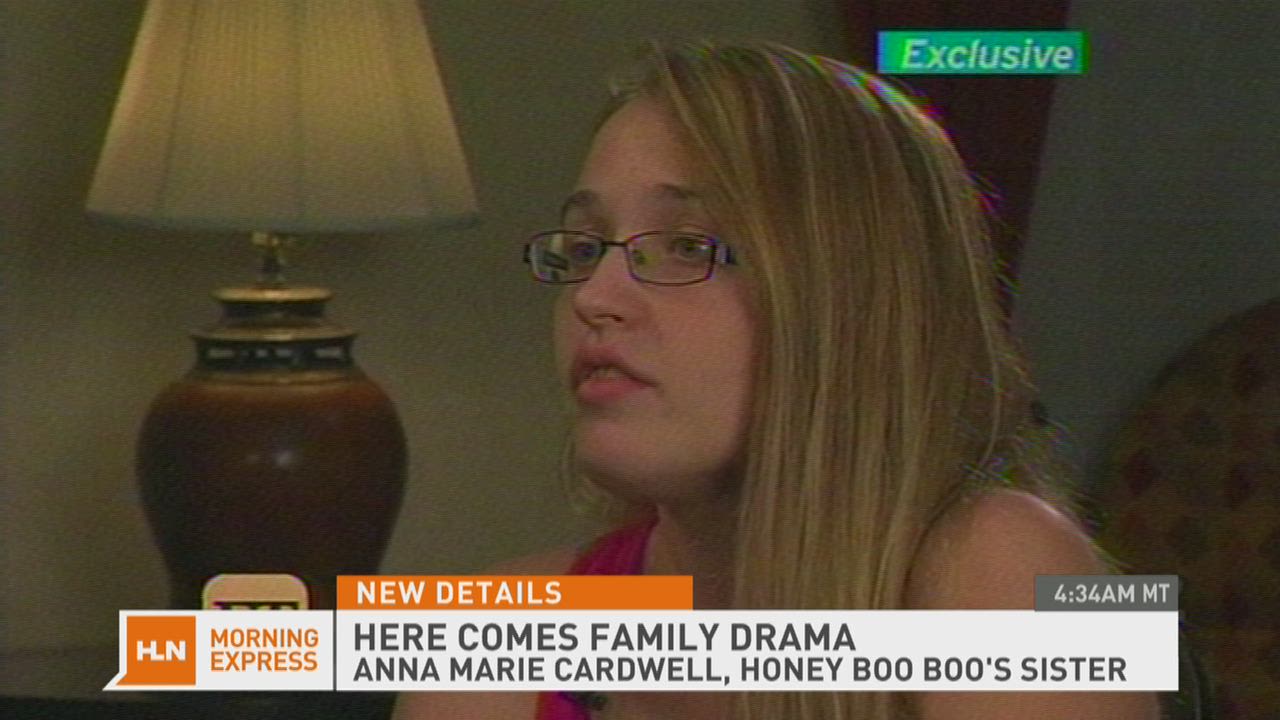 Honey Boo Boo s sister blasts mom CNN 