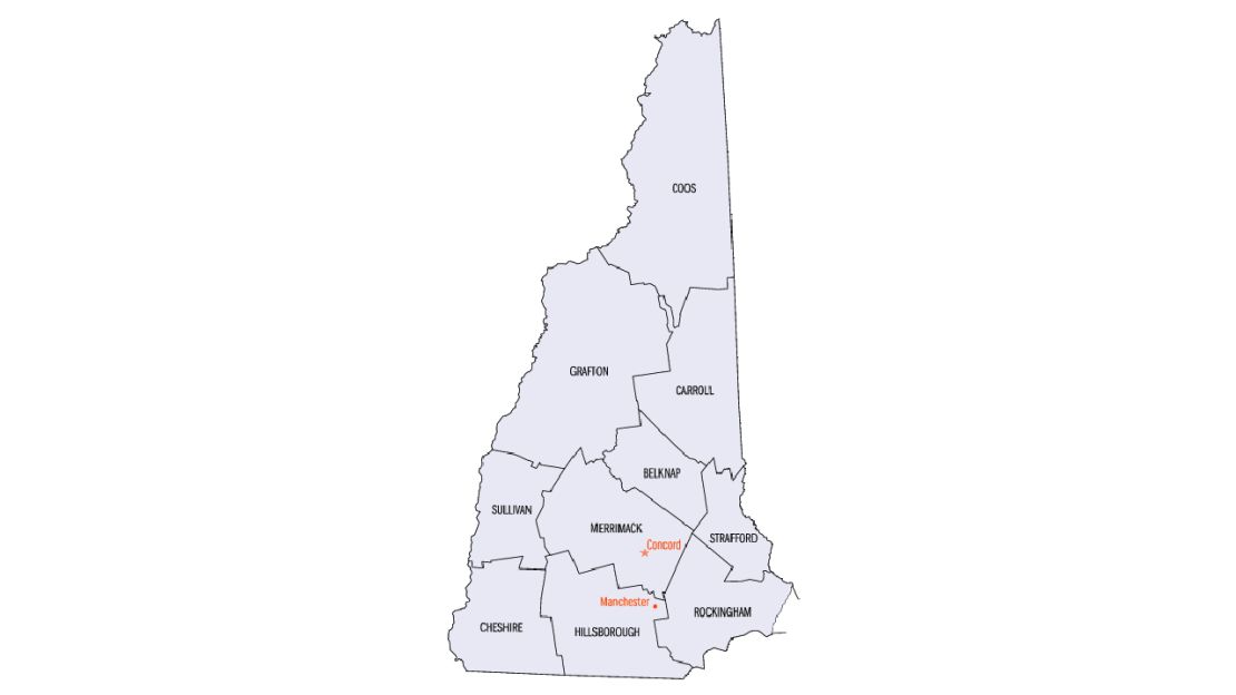 new hampshire counties