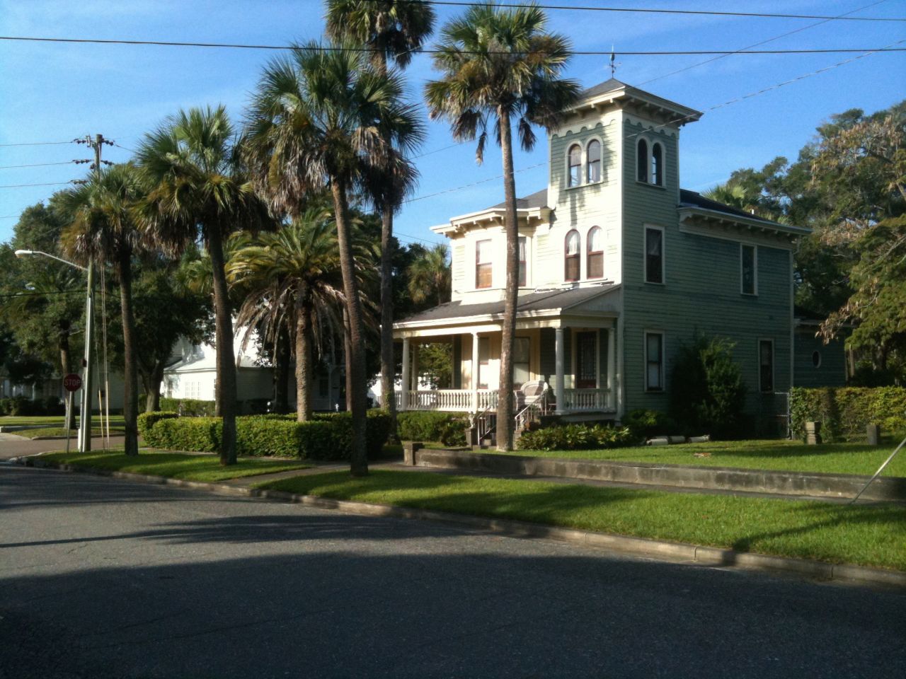 The homes along Sixth Street in downtown Fernandina Beach, part of Amelia Island, are "Old Florida" perfection. 