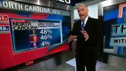 John King North Carolina poll 10 31