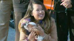 Ebola survivor reunites with dog Nina Pham Bentley