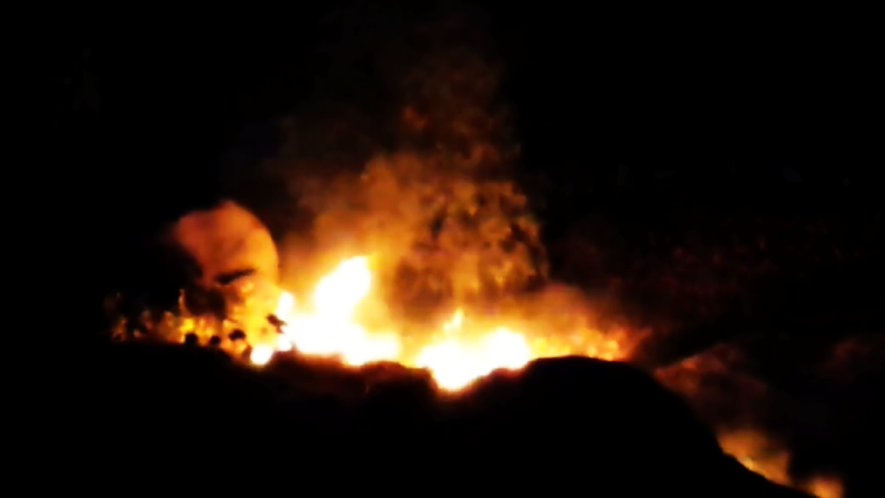 Fire at Disney Seven Dwarfs Mine Train