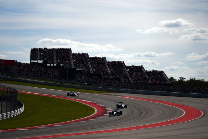 Hamilton and Rosberg exchanged fastest laps in front of a packed crowd but there was to be no comeback from the German.