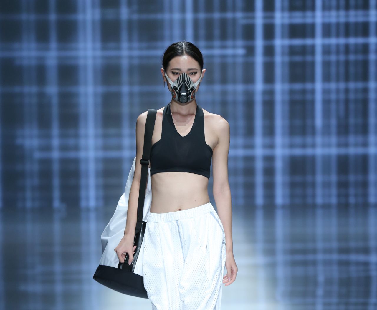 Fashion designers are even incorporating face masks into designs and runway shows. 