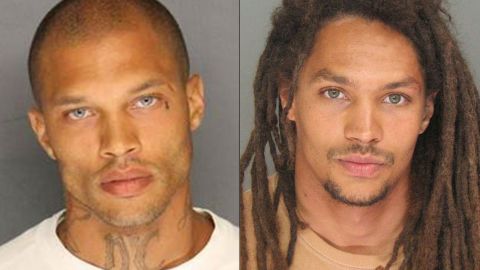 Jeremy Meeks, left, and Sean Kory, right, have received attention for their mugshots.