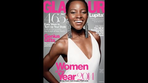 In yet another honor for Lupita Nyong'o, the actress was named one of Glamour's Women of the Year. She's had a busy 2014, as the following images show.