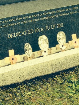 Clapton Orient, now known as Leyton Orient, unveiled a memorial to McFadden, Jonas and Scott at Flers in northern France in 2011.