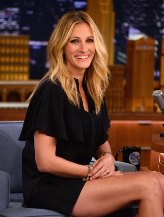 Actress Julia Roberts is a left-hander.