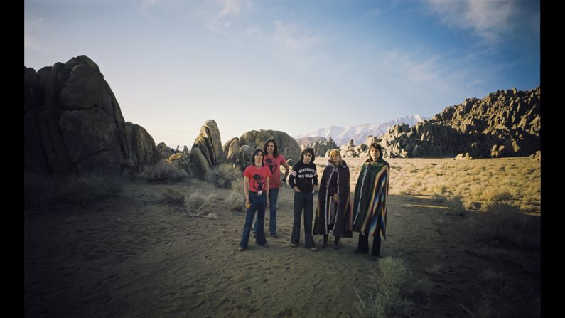 "I shot Paul McCartney in the Mojave desert in California in 1976," says Po. "It was amazing to be there at that time, when he had just left the Beatles and was embarking on his solo career with a new band. In the middle of the day, he sent off a limo to get supplies, and we ended up having a barbecue in the middle of the desert. It was incredible. He was telling us all about what it was like for him being in the Beatles, and how free he felt afterward. Those intimate conversations were more valuable than anything, because they influenced the pictures and made them fresher and more informal."