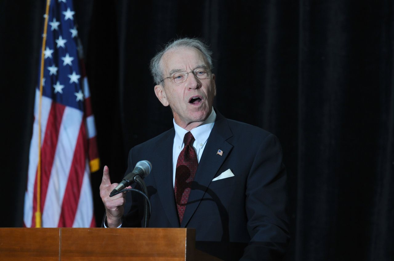 Sen. Chuck Grassley will become the next chairman of the Judiciary Committee. If Obama waits until next year to nominate a new attorney general, Grassley would play a key role in the confirmation process.