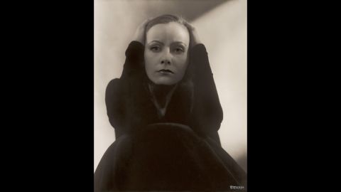 Greta Garbo poses in 1929 for Vanity Fair's October 1, 1929 edition. Edward Steichen, the photographer, was recognized as the best in the world at the time.