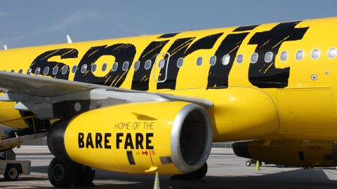 An argument over loud music got physical Wednesday on Spirit Airlines. 