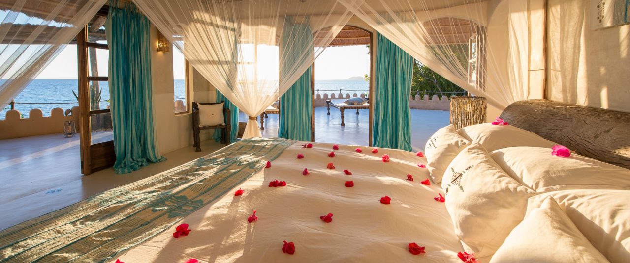 Malawi's Kaya Mawa won the award for most romantic safari property this year. It's not the place to spot the "Big Five", though the resort, situated on Likoma Island off Lake Malawi, plays host to one of the world's most diverse underwater communities. It is an ideal spot for anyone wanting to take their safari underwater. 