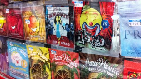 The DEA began cracking down on synthetic marijuana, sold in colorful packages with names like Cloud Nine, Maui Wowie and Mr. Nice Guy, in 2014