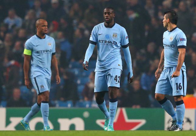 To add insult to injury City had two players sent off -- Fernandinho and Yaya Toure. It is now highly unlikely to make it out of the group.