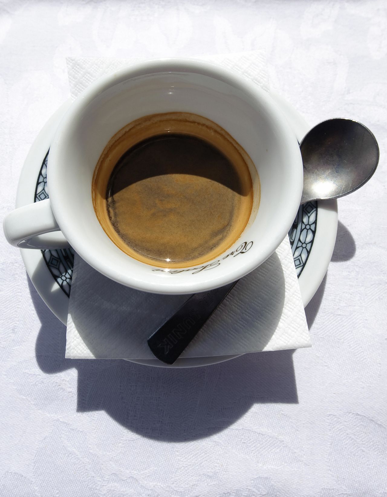 Espresso -- the world's most effective morning heart starter.