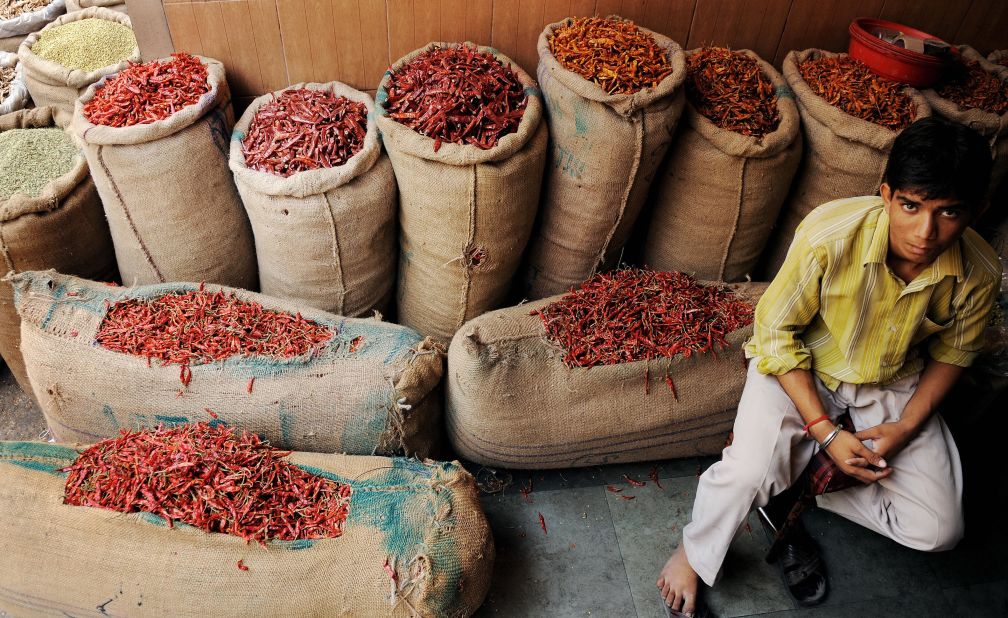 In the olfactory safari that is India, spices at places such as New Delhi's Khari Baoli, the largest spice market in Asia, demand to be remembered. 